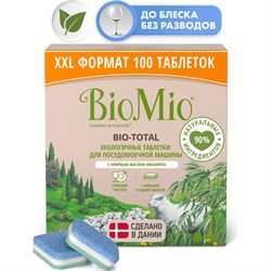 Таблетки для посудомоечной машины BioMio BIO-TOTAL Эвкалипт - фото 13296162