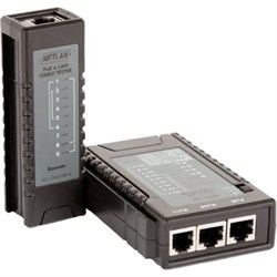 Кабельный тестер NETLAN RJ45, RJ12, RJ11, PoE - фото 13302862