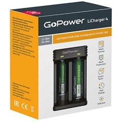 Зарядное устройство для аккумуляторов GoPower LiCharger 4 - фото 13316125
