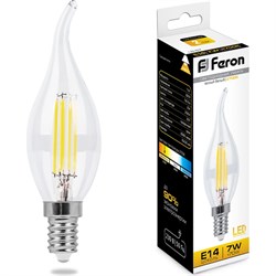 Светодиодная лампа FERON LB-67 7W 230V E14 2700K - фото 13318964