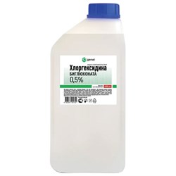 Средство дезинфицирующее Хлоргексидин спиртовой 0,5%, пластиковый флакон, 1 л, Самарамедпром - фото 13332479