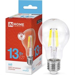 Светодиодная лампа IN HOME LED-A60-deco - фото 13345778