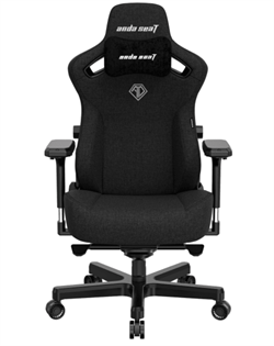 Кресло игровое Anda Seat Kaiser Frontier, цвет черный, размер M (90кг), материал ПВХ (модель AD12) - фото 13361978