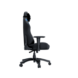 Кресло игровое Anda Seat Luna series  цвет черный с синими вставками, размер L (110кг), материал ПВХ (модель AD18) - фото 13362014
