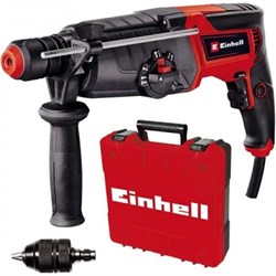 Перфоратор Einhell te-rh 950 5f,sds-plus,950вт,2ск,0-1200/2600об/мин,28мм,3дж,2 патрона - фото 13364260