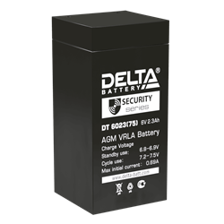 Аккумуляторная батарея DELTA BATTERY DT 6023 (75) - фото 13365817