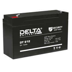 Аккумуляторная батарея DELTA BATTERY DT 612 - фото 13365835