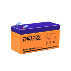 Аккумуляторная батарея DELTA BATTERY DTM 12012 - фото 13365841