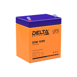 Аккумуляторная батарея DELTA BATTERY DTM 1205 - фото 13365853
