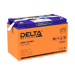 Аккумуляторная батарея DELTA BATTERY DTM 12100 I - фото 13365862