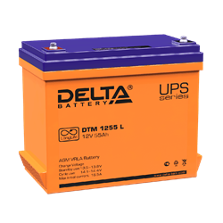 Аккумуляторная батарея DELTA BATTERY DTM 1255 L - фото 13365922