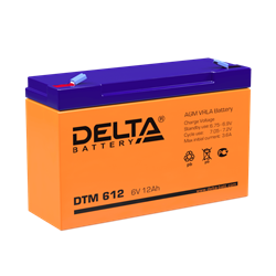 Аккумуляторная батарея DELTA BATTERY DTM 612 - фото 13365952