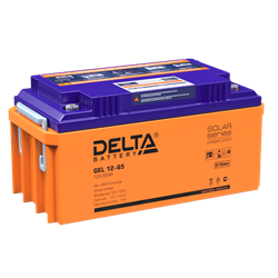 Аккумуляторная батарея DELTA BATTERY GEL 12-65 - фото 13366003