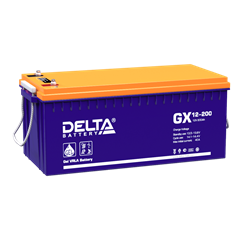Аккумуляторная батарея DELTA BATTERY GX 12-200 - фото 13366024