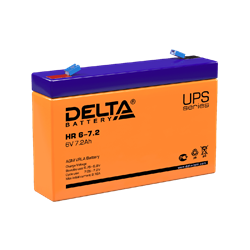Аккумуляторная батарея DELTA BATTERY HR 6-7.2 - фото 13366120