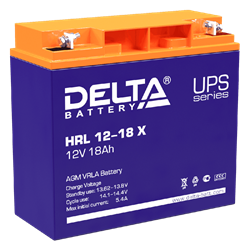 Аккумуляторная батарея DELTA BATTERY HRL 12-18 X - фото 13366135