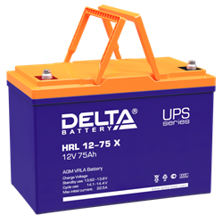 Аккумуляторная батарея DELTA BATTERY HRL 12-75 X - фото 13366156
