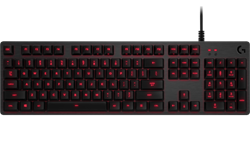 Клавиатура игровая Logitech G413 CARBON ЛАТИНИЦА (без кириллицы) (механическая, красная подсветка) (арт. 920-008310, M/N: Y-U0032) - фото 13371492