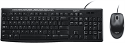 Комплект проводной Logitech MK121P (клавиатура+мышь) - фото 13371661