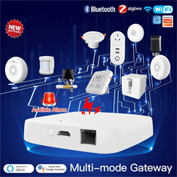 Шлюз MOES Multi-mode Gateway Bluetooth, LAN & Wi-Fi 2.4GHz, Wi-Fi 2.4GHz & ZigBee & BLE & Mesh, USB Белый - фото 13372088