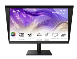 Монитор LCD Summit MS321UP 32'' 16:9 3840x2160(UHD 4K) IPS, nonGLARE, 60 Hz, 400cd/m2, H178°/V178°, 1000:1, 1.07B, 4ms, 2xHDMI, DP, USB-C, Height adj, Tilt, Swivel, 1Y, Black - фото 13372204