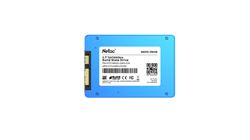 Твердотельный накопитель Netac N600S 2.5 SATAIII 3D NAND SSD 256GB, R/W up to 540/490MB/s 5Y - фото 13372363
