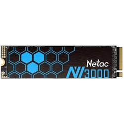 Твердотельный накопитель Netac NV3000 PCIe 3 x4 M.2 2280 NVMe 3D NAND SSD 1TB, R/W up to 3100/2100MB/s, with heat sink 5Y - фото 13372366