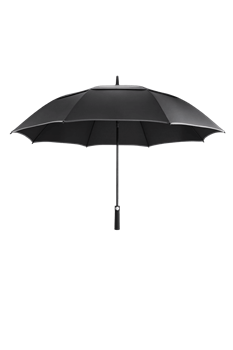 Зонт NINETYGO Double-layer Windproof Golf Automatic Umbrella, автоматичесая версия, двухслойный, ветрозащитный, черный - фото 13372574