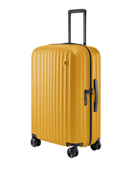 Чемодан NINETYGO Elbe Luggage  20" желтый - фото 13372723