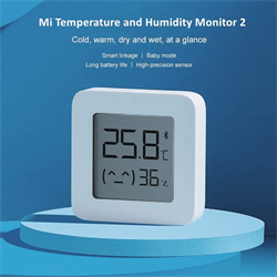 Датчик температуры и влажности Mi Temperature and Humidity Monitor 2 LYWSD03MMC (NUN4126GL) - фото 13375325