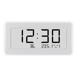 Часы термогигрометр Xiaomi Temperature and Humidity Monitor Clock LYWSD02MMC (BHR5435GL) - фото 13375405