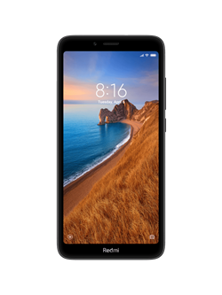 Redmi 7A Matte Black (M1903C3EG), 5.45&#39;&#39; 18:9 1440x720, 1.8GHz, 8 Core, 2GB RAM, 16GB, 13Mpix/5Mpix, 2 Sim, 2G, 3G, LTE, BT v4.2, Wi-Fi, GPS / AGPS, GLONASS, Beidou, Micro-USB, 4000mAh, Android 9.0, 165g, 146,3 ммx70,4 ммx9,5 мм