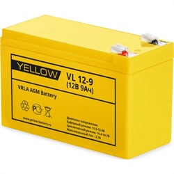 АКБ YELLOW BATTERY VL 12-9