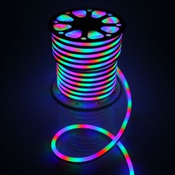 Лента гибкий неон General Lighting Systems GLS-5050-80-10-220-NL-IP67-RGB - фото 13497942