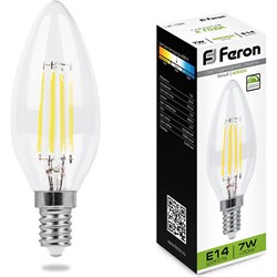 Светодиодная лампа FERON LB-166 7W 230V E14 4000K - фото 13517155