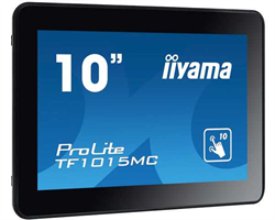 Монитор LCD 10.1'' [16:10] 1280x800(WXGA) VA, GLARE, TOUCH, 500cd/m2, H170°/V170°, 1300:1, 16.2M, 25ms, VGA, HDMI, DP, Open frame, 3Y, Black - фото 13523797