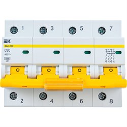 Автоматический выключатель IEK ВА 47-100 - фото 13524333