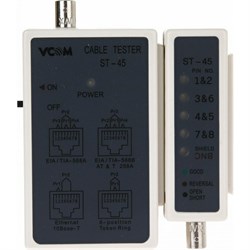 LAN тестер для BNC VCOM ST-45 - фото 13524470