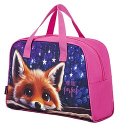 Сумка для занятий BRAUBERG с ручками, 35x25x15 см, &quot;Cute fox&quot;, 272379