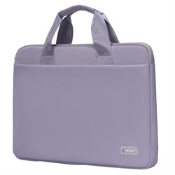 Сумка портфель HEIKKI ULTRA (ХЕЙКИ) с отделением для ноутбука 15,6", Lavender, лавандовая, 28х39х3 см, 272610 - фото 13530316
