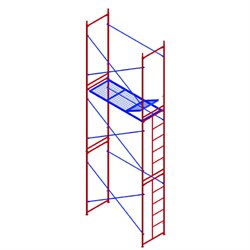 Комплект рамных лесов МЕГА 775 - фото 13531995