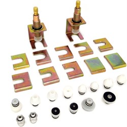 Комплект адаптеров для промывки контура кондиционера Car-tool N04411 - фото 13534266