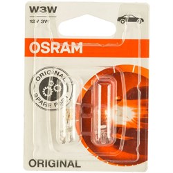 Автолампа OSRAM W3W W2.1*9.5d 12V /1/10 - фото 13536202