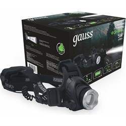 Налобный фонарь GAUSS GFL407 - фото 13542046