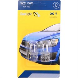 Лампа ClearLight CL-W21/5W-12V 2B - фото 13542258