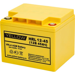 АКБ YELLOW BATTERY HRL 12-45