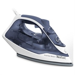 Утюг TEFAL FV2837E0, 2400 Вт, керамическое покрытие, самоочистка, синий - фото 13546468