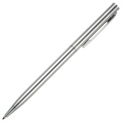 Ручка шариковая BRUNO VISCONTI "Palermo", серебряный металлический корпус, 0,7 мм, синяя, 20-0250/18 - фото 13548175