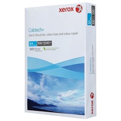 Бумага для цветной лазерной печати А4, 100 г/м2, 500 л., XEROX COLOTECH+, Австрия, 161% CIE, 003R94646