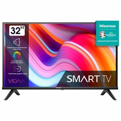 Телевизор HISENSE 32A4K 32" (80 см), 1366 x 768, HD, 16:9, SmartTV, Wi-Fi, черный - фото 13552398